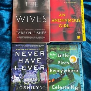 Books! $5 each or $20 for all of them